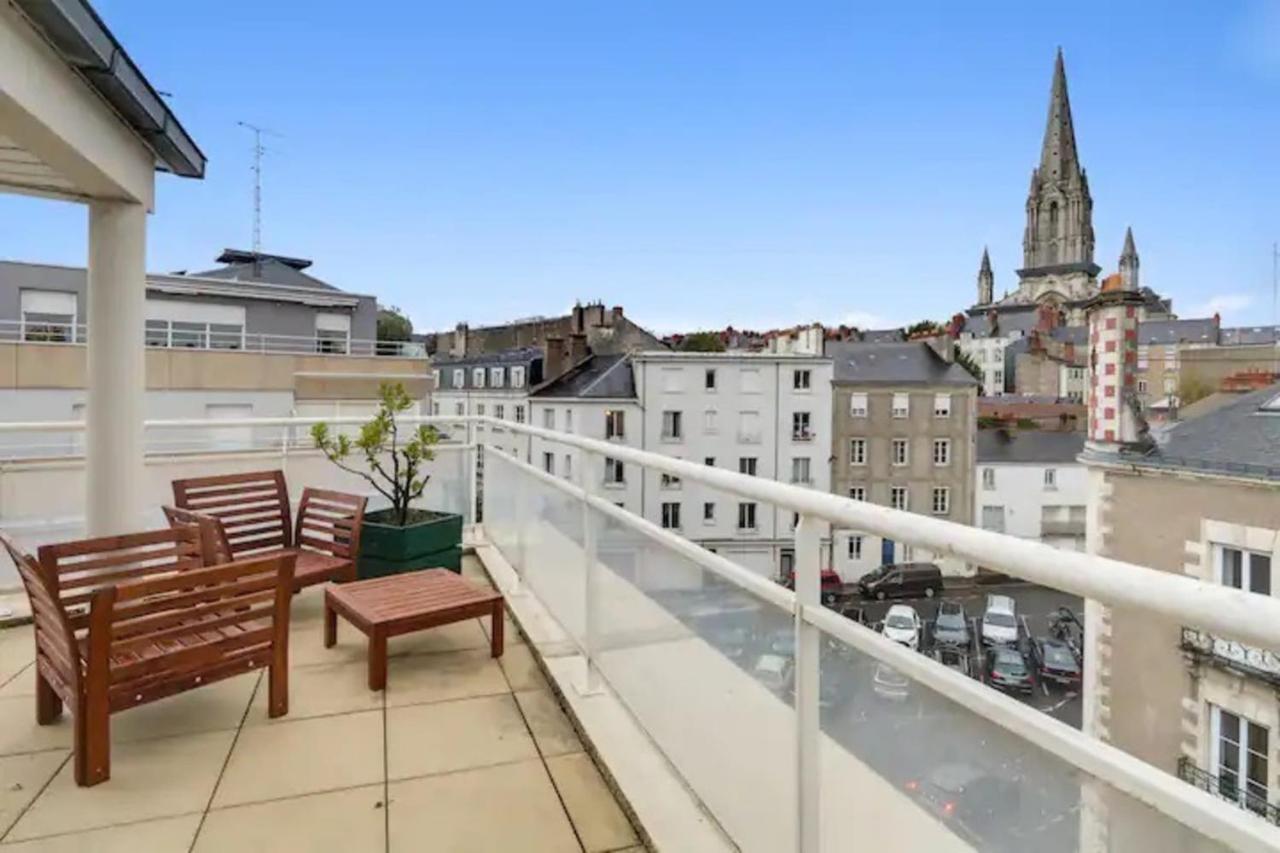 نانت Bright Apartment With Large Terrace المظهر الخارجي الصورة